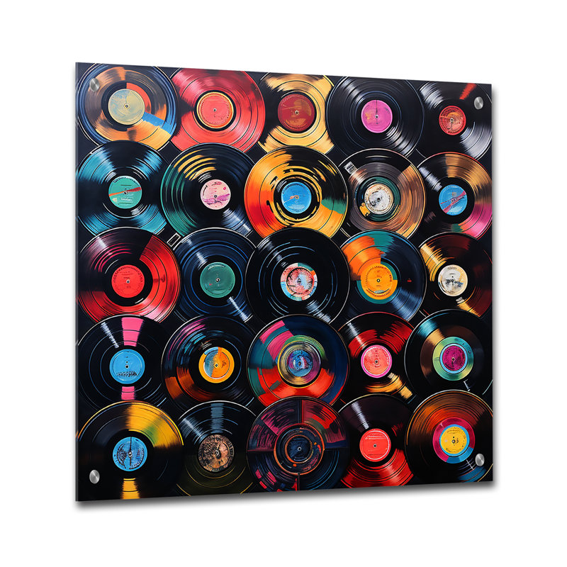 アート・デザイン・音楽 Kelly  POOLS Design Art Colourful Vinyl Records Melodies III - Vinyl
